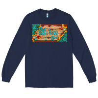 Navy just a small town girl wlth gemstone arrow and sunflowers licanse plat Long Sleeve Tee - Artiststas