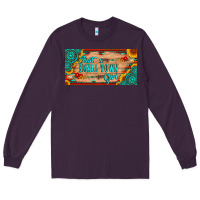 Plum just a small town girl wlth gemstone arrow and sunflowers licanse plat Long Sleeve Tee - Artiststas