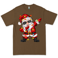 Cacao dabbing santa with christmas lights Premium Tee - Zillion Design Studio