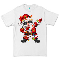White dabbing santa with christmas lights Premium Tee - Zillion Design Studio