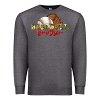 Charcoal Heather baseball brother Premium Sweatshirt - BundleAndBundleShop