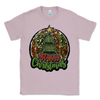 Lilac happy christmas black Classic Tee - JahusDesignShop