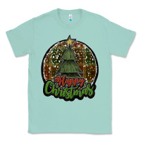 Seafoam happy christmas black Classic Tee - JahusDesignShop