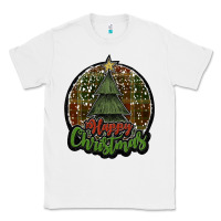 White happy christmas black Classic Tee - JahusDesignShop