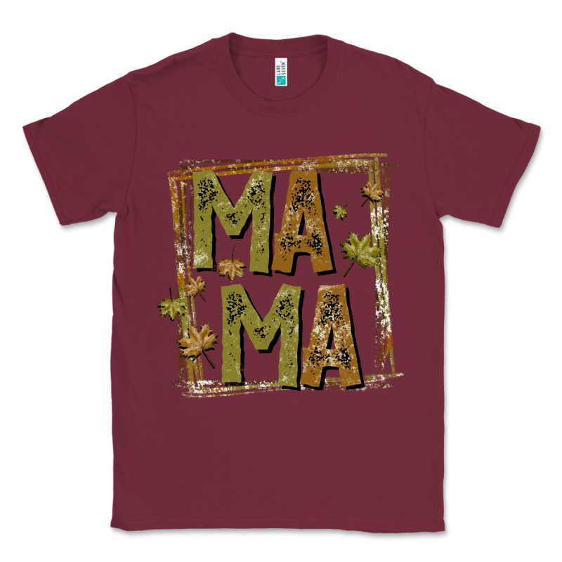 Mama Fall Classic Tee by CowhideDigitalArt | Teevron