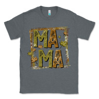 Charcoal Heather mama fall Classic Tee - CowhideDigitalArt