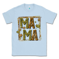 Dusty Blue mama fall Classic Tee - CowhideDigitalArt