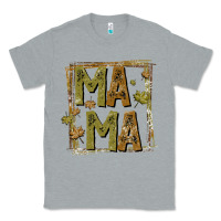 Heather Grey mama fall Classic Tee - CowhideDigitalArt