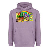 Lavender St. Patricks Love With Gnome Heavyweight Hoodie - BundleAndBundleShop