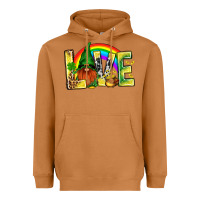 Meerkat St. Patricks Love With Gnome Heavyweight Hoodie - BundleAndBundleShop