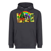 Smoke St. Patricks Love With Gnome Heavyweight Hoodie - BundleAndBundleShop