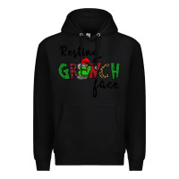 Black Merry Grinch Mas Premium Hoodie - Bettercallsaul
