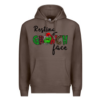 Coffee Merry Grinch Mas Premium Hoodie - Bettercallsaul