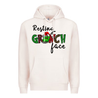 Pale Pink Merry Grinch Mas Premium Hoodie - Bettercallsaul