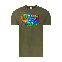 Vintage Olive autısm tribe Vintage Tee - AdoDesignShop