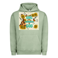 Pigment Oil Green i will sing of the goodness of god Urban Hoodie - TumblerDesignByShophia