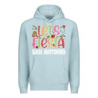 Blue Mist lets fiesta san antonio Premium Hoodie - JahusDesignShop