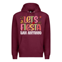 Burgundy lets fiesta san antonio Premium Hoodie - JahusDesignShop