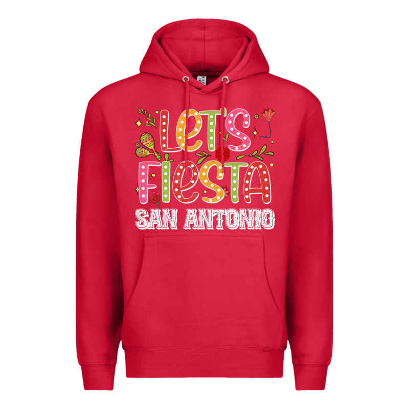 Lets Fiesta San Antonio Premium Hoodie by JahusDesignShop | Teevron
