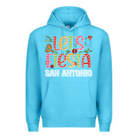 Ocean Blue lets fiesta san antonio Premium Hoodie - JahusDesignShop