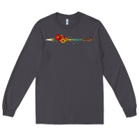 Smoke flowers and arrow with gemstone Long Sleeve Tee - Artiststas