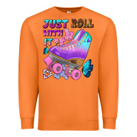 Carrot just roll with it Premium Sweatshirt - BundleAndBundleShop