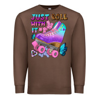 Chestnut just roll with it Premium Sweatshirt - BundleAndBundleShop