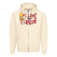 Sandshell i like you elote mexican valentines day Zipper Hoodie - MaliasSmallBusiness