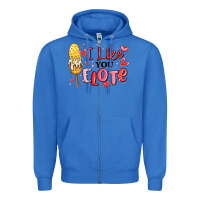 True Royal i like you elote mexican valentines day Zipper Hoodie - MaliasSmallBusiness