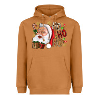 Meerkat Santa Ho Ho Ho With Gift Box Heavyweight Hoodie - BundleAndBundleShop