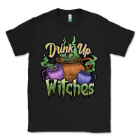 Black Drink up witches white Classic Tee - JahusDesignShop