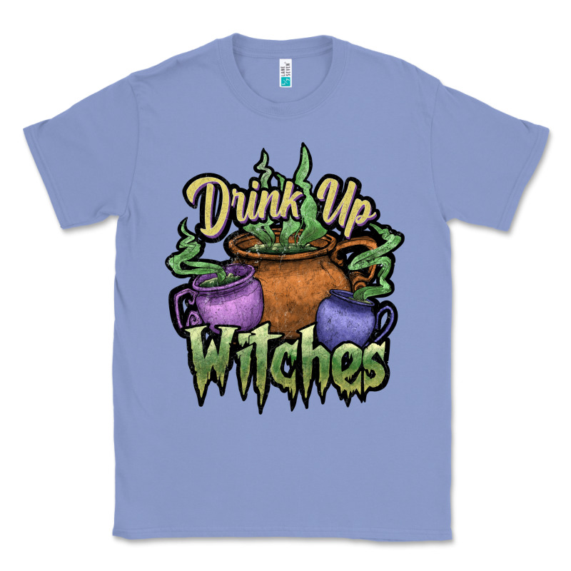 Drink Up Witches White Classic Tee by JahusDesignShop | Teevron