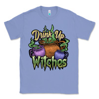 Colony Blue Drink up witches white Classic Tee - JahusDesignShop