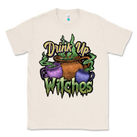 Natural Drink up witches white Classic Tee - JahusDesignShop
