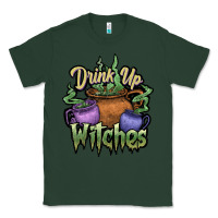 Sports Green Drink up witches white Classic Tee - JahusDesignShop