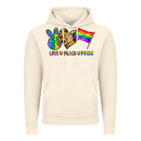 Vintage Artic peace love pride Vintage Hoodie - CowhideDigitalArt