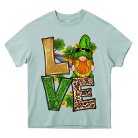 Arona st patricks day gnomes shamrock love Heavy Core Tee - RanaPortraitStore
