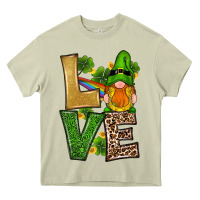 Mossy st patricks day gnomes shamrock love Heavy Core Tee - RanaPortraitStore
