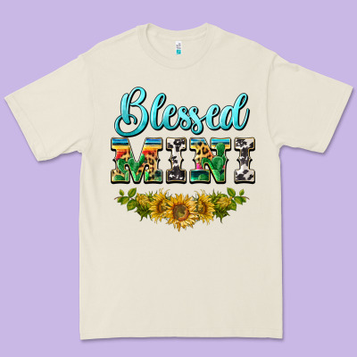 Blessed Mini Premium Tee Designed By Barkaloodesign