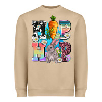 Mushroom hip hop easter rabbit Heavyweight Sweatshirt - AdoDesignShop