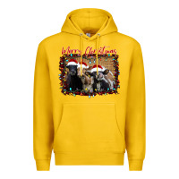 Lemon Merry Christmas Cows Premium Hoodie - Bettercallsaul