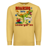 Antique Gold roaring into kindergarten Premium Sweatshirt - BundleAndBundleShop