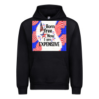 Black born free now i am expensive Urban Hoodie - TumblerDesignByShophia