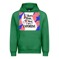 Emerald born free now i am expensive Urban Hoodie - TumblerDesignByShophia