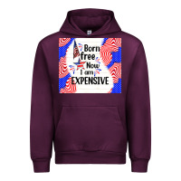 Born Free Now I Am Expensive Urban Hoodie | Teevron