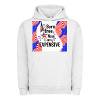 Pigment Lunar Rock born free now i am expensive Urban Hoodie - TumblerDesignByShophia