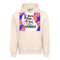 Sandshell born free now i am expensive Urban Hoodie - TumblerDesignByShophia