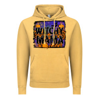 Vintage Mustard witchy mama Vintage Hoodie - JahusDesignShop