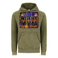 Vintage Olive witchy mama Vintage Hoodie - JahusDesignShop