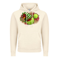 Vintage Artic Tennis Christmas With Racket And Hat Vintage Hoodie - FaDigitalArtStudio